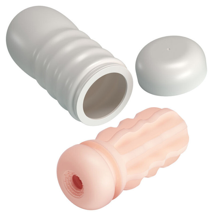 PRETTY LOVE - SHERRY. MASTURBADOR VAGINAL COM VENTOSA E TEXTURAS INTERNAS