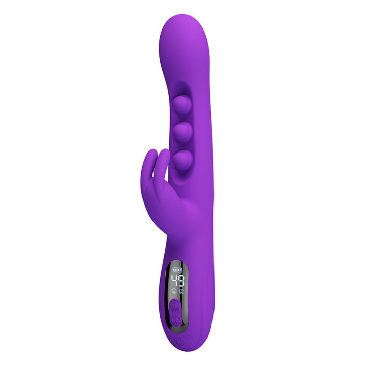 PRETTY LOVE - VIBRADOR SABIEN RABBIT COM ESTIMULAÇÃO POR TOQUE E LED ROXO