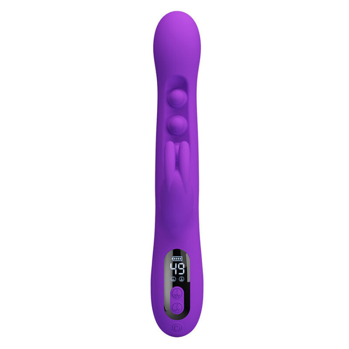 PRETTY LOVE - VIBRADOR SABIEN RABBIT COM ESTIMULAÇÃO POR TOQUE E LED ROXO