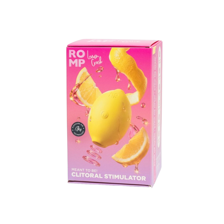 ROMP - LEMON CRUSH PLEASURE AIR ESTIMULADOR CLITÓRICO AMARELO