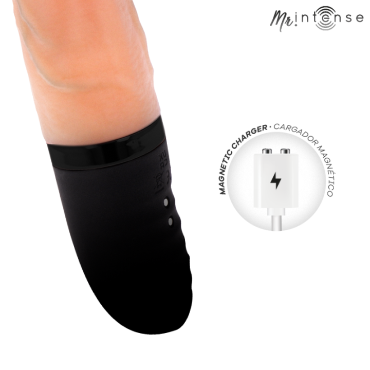 MR INTENSE - VIBRADOR JEAN UP&DOWN DE SILICONE COM EFEITO DE CALOR 24 CM -Ø- 3.8 CM