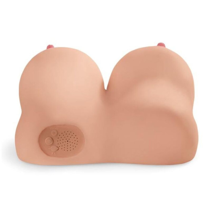 PDX EXTREME - TITTY FUCK-HER - MASTURBADOR INTERATIVO PARA SEIOS RECARREGÁVEL POR USB