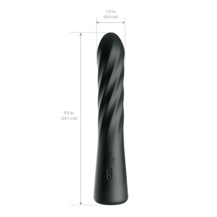 ANAL FANTASY ELITE - TWIST ECSTASY ESTIMULADOR ANAL ROTATIVO RECARREGÁVEL