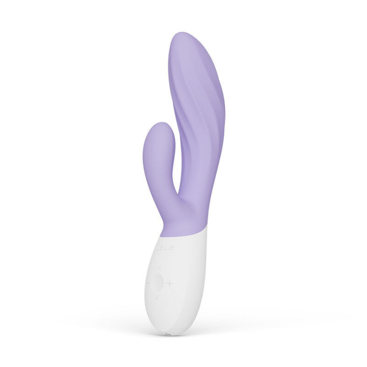 LELO - INA TWIST VIBRADOR DUPLO COELHO PARA PONTO G E CLITÓRIS LAVANDA
