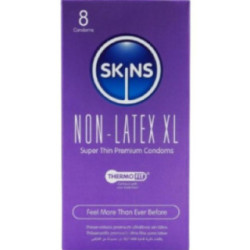 SKINS - CAMISINHAS SEM LÁTEX TAMANHO XL PACOTE COM 4