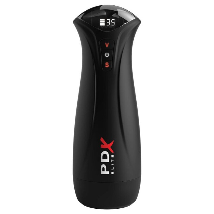 PDX ELITE - FAP-GASM CLEAR MASTURBADOR MASCULINO COM SUCÇÃO INTERMITENTE