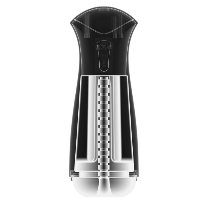 PDX ELITE - FAP-GASM CLEAR MASTURBADOR MASCULINO COM SUCÇÃO INTERMITENTE