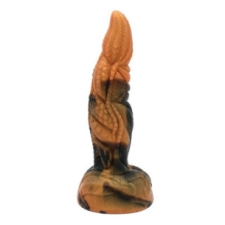 POWER MONSTERS - DILDO DE SILICONE FANTASIA TIRANOSSAURO BICOLOR 20.5 CM Ø 5 CM