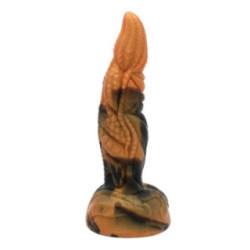 POWER MONSTERS - DILDO DE SILICONE FANTASIA TIRANOSSAURO BICOLOR 20,5 CM Ø 5 CM