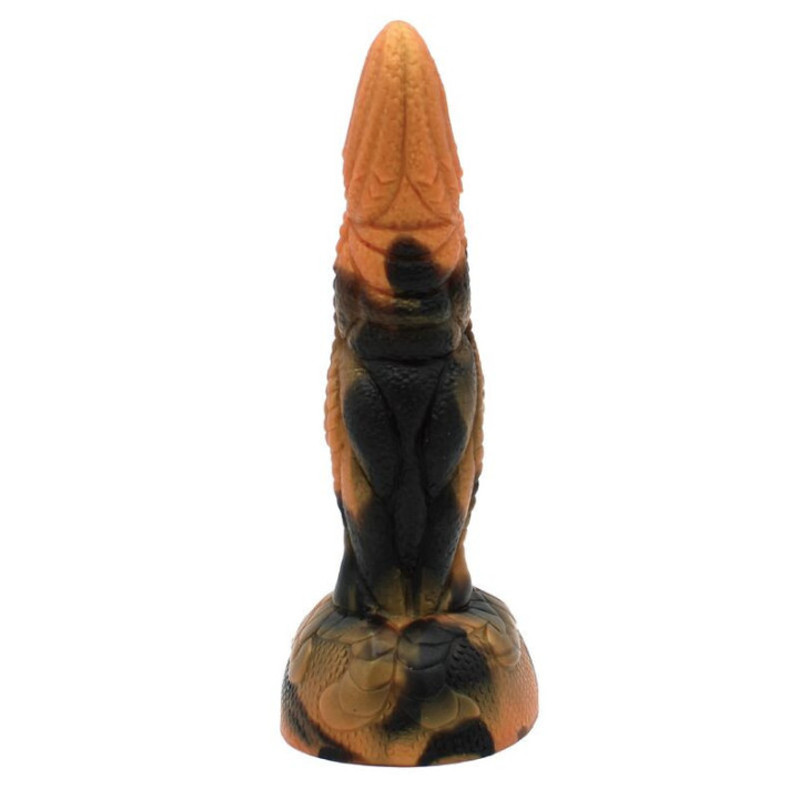 POWER MONSTERS - DILDO DE SILICONE FANTASIA TIRANOSSAURO BICOLOR 20.5 CM Ø 5 CM
