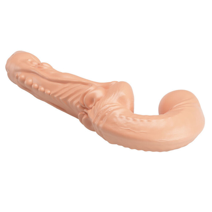 BAILE - EMMA STRAP-ON TEXTURIZADO PARA DUPLA PENETRAÇÃO