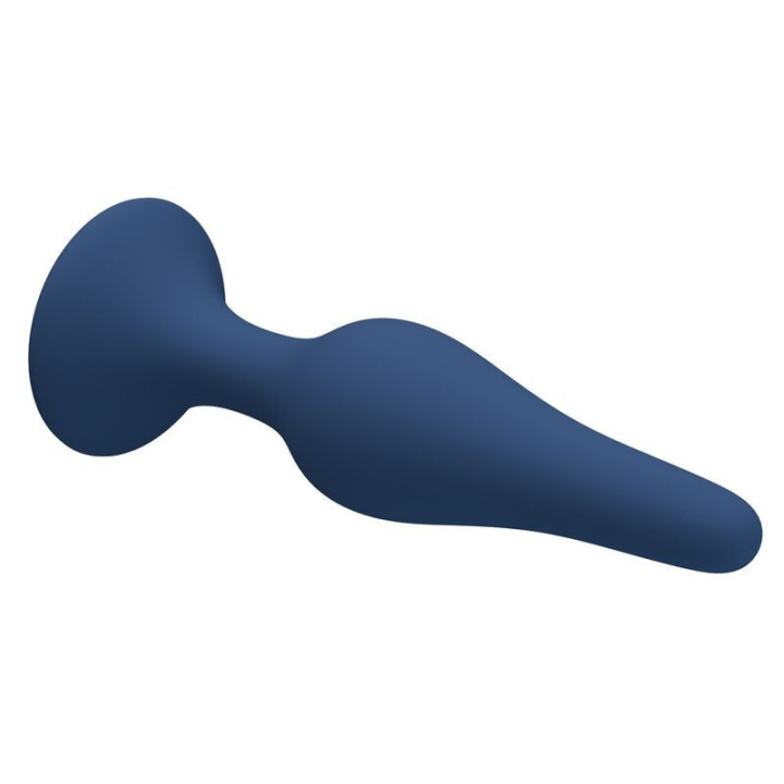 MR PLAY - PLUG ANAL DE SILICONE CÔNICO AZUL XL
