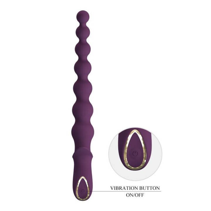 PRETTY LOVE - MADISON VIBRADOR ANAL RECARREGÁVEL COM 10 FUNÇÕES
