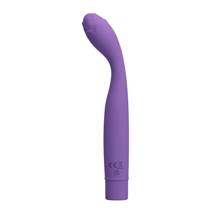 PRETTY LOVE - VIBRADOR HENRY FLEXÍVEL PARA PONTO G ROXO