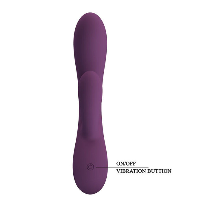 PRETTY LOVE - VIBRADOR COELHO RECARREGÁVEL ROSOLYN COM 10 FUNÇÕES