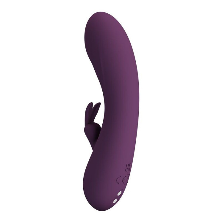 PRETTY LOVE - VIBRADOR COELHO RECARREGÁVEL LANDYN COM 10 FUNÇÕES - ROXO