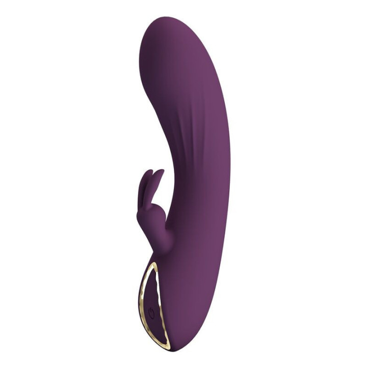 PRETTY LOVE - VIBRADOR COELHO RECARREGÁVEL LANDYN COM 10 FUNÇÕES - ROXO
