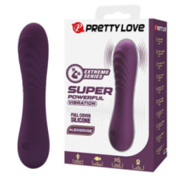 PRETTY LOVE - VIBRADOR RECARREGÁVEL ALEXISROSE COM 10 FUNÇÕES - ROXO