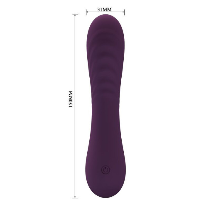 PRETTY LOVE - VIBRADOR RECARREGÁVEL ALEXISROSE COM 10 FUNÇÕES - ROXO