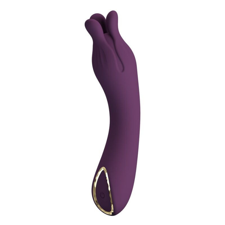 PRETTY LOVE - VIBRADOR RECARREGÁVEL LUNAO COM 10 FUNÇÕES ROXO