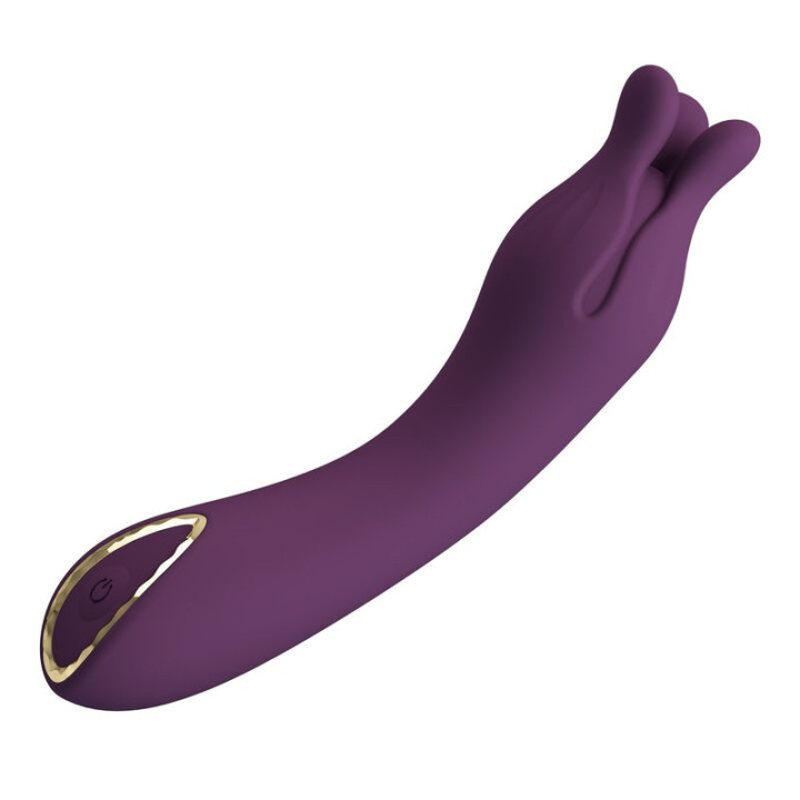 PRETTY LOVE - VIBRADOR RECARREGÁVEL LUNAO COM 10 FUNÇÕES ROXO