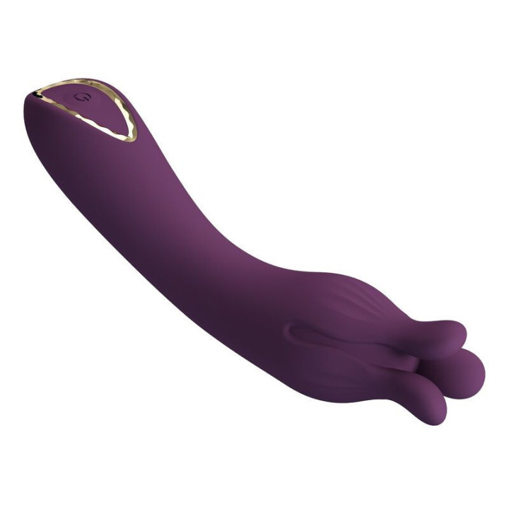 PRETTY LOVE - VIBRADOR RECARREGÁVEL LUNAO COM 10 FUNÇÕES ROXO