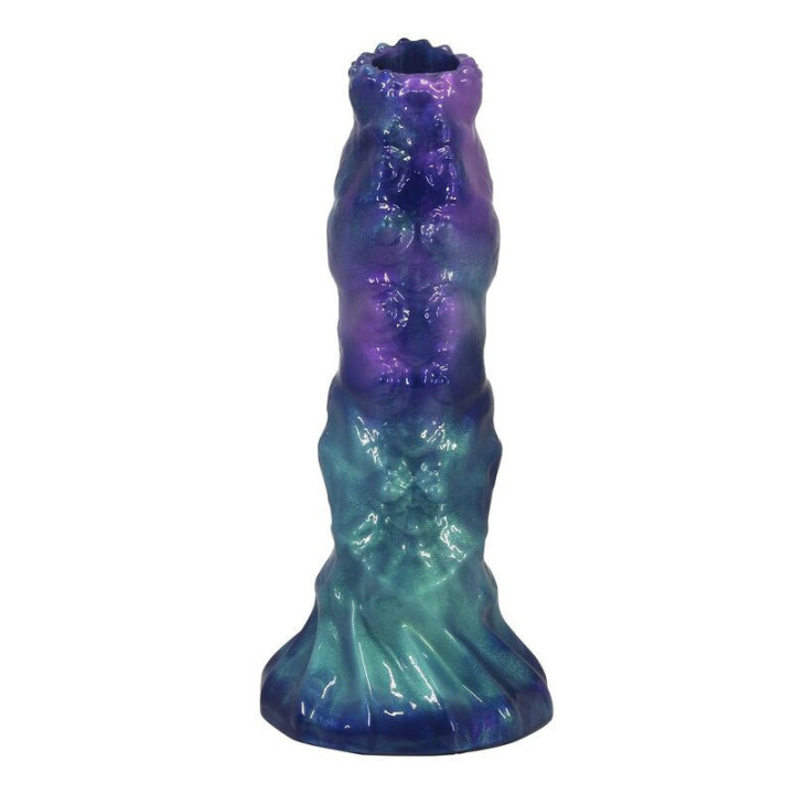 POWER MONSTERS - DUSKWALKER SENTINEL TRICOLOR DILDO DE SILICONE INFLÁVEL FANTASIA 23 CM Ø 5 CM
