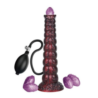 POWER MONSTERS - VOIDCLAW BRUTE BICOLOR DILDO DE SILICONE INFLÁVEL FANTASIA 29 CM Ø 5.7 CM