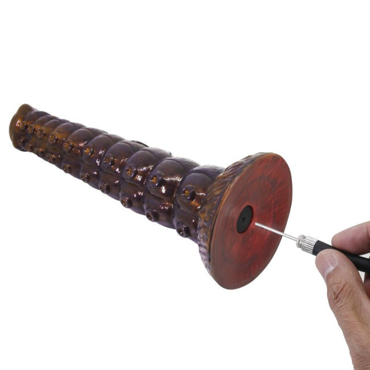 POWER MONSTERS - VOIDCLAW BRUTE BICOLOR DILDO DE SILICONE INFLÁVEL FANTASIA 29 CM Ø 5.7 CM