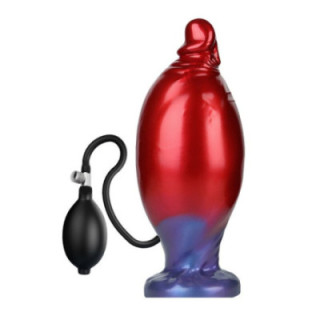 POWER MONSTERS - SHADOW BEHEMOTH BICOLOR DILDO DE SILICONE FANTASIA 22 CM Ø 5 CM