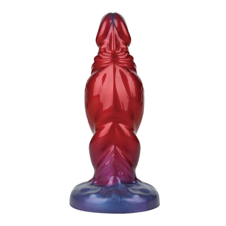 POWER MONSTERS - SHADOW BEHEMOTH BICOLOR DILDO DE SILICONE FANTASIA 22 CM Ø 5 CM
