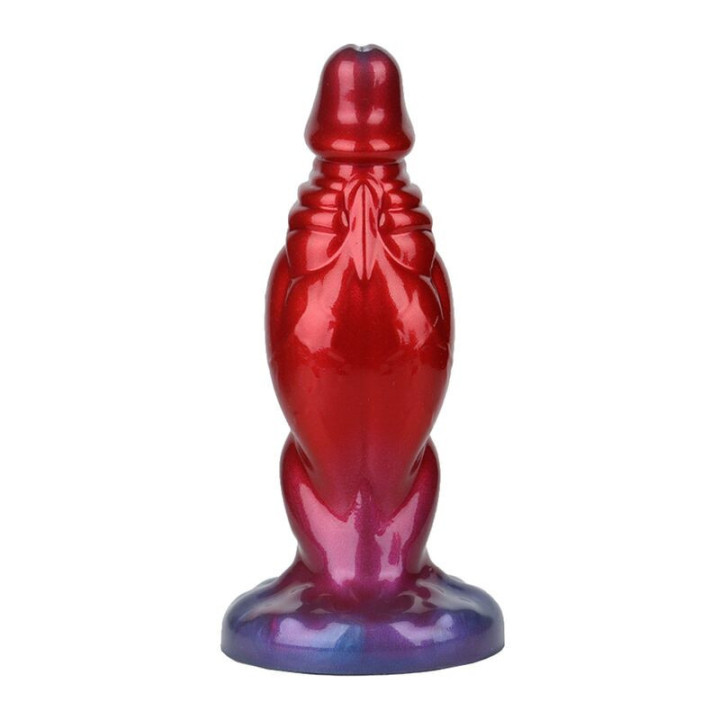 POWER MONSTERS - SHADOW BEHEMOTH BICOLOR DILDO DE SILICONE FANTASIA 22 CM Ø 5 CM