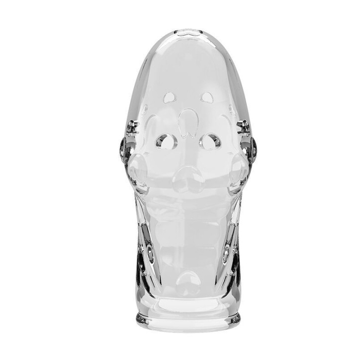 PRETTY LOVE - CAPA PENIANA ROCKER PARA AUMENTAR A ESPESSURA DO SEU PÊNIS TRANSPARENTE