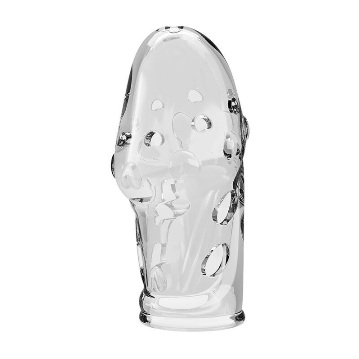 PRETTY LOVE - CAPA PENIANA ROCKER PARA AUMENTAR A ESPESSURA DO SEU PÊNIS TRANSPARENTE