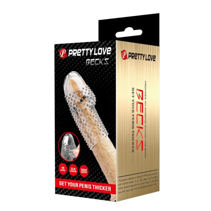 PRETTY LOVE - CAPA PENIANA PARA NERD: DEIXE SEU PÊNIS MAIS GROSSO E TRANSPARENTE