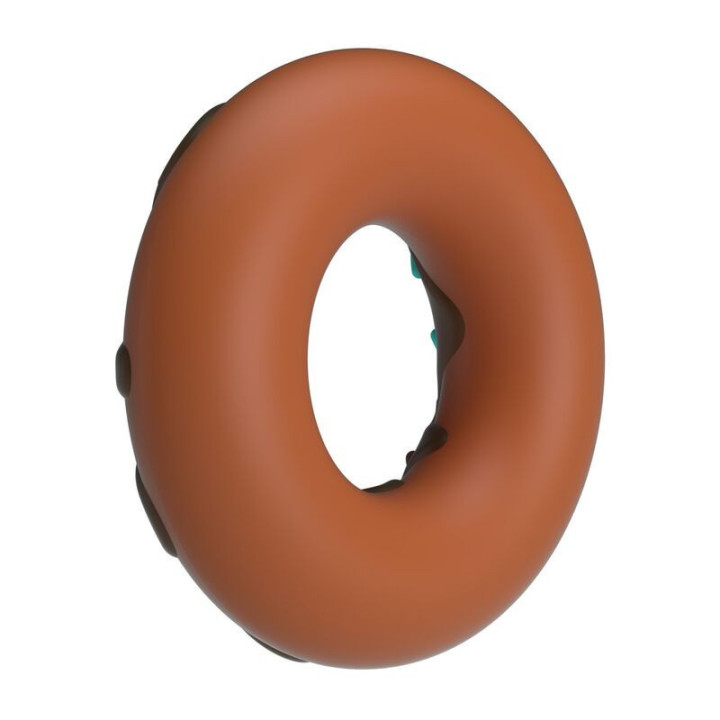 PRETTY LOVE - ANEL DE PÊNIS SUPER DONUT MARROM