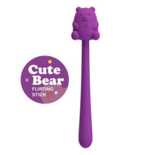 PRETTY LOVE - VIBRADOR RECARREGÁVEL EM FORMATO DE URSO FOFO