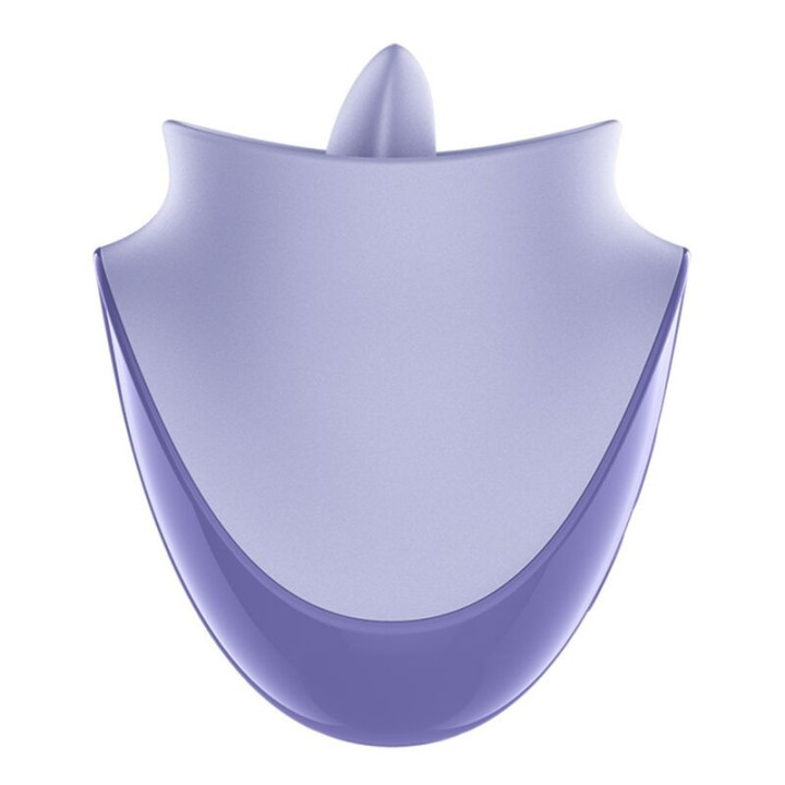 SATISFYER - TONGUE DANCER ESTIMULADOR CLITORIANO COM VIBRAÇÃO E PULSAÇÕES LILÁS