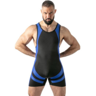 LOCKER GEAR - CAMISETA REGATA AZUL DE ACESSO LIVRE M