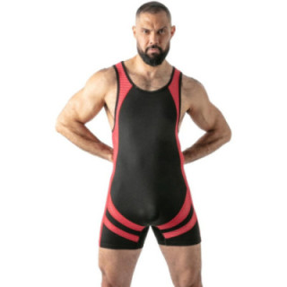 LOCKER GEAR - CAMISETA REGATA DE ACESSO LIVRE VERMELHA L