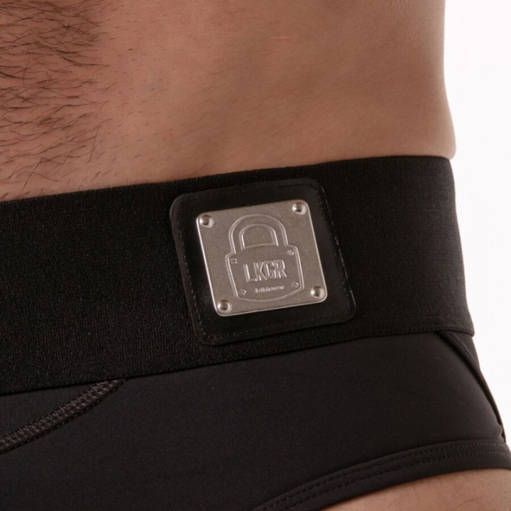 LOCKER GEAR - CUECA SUSPENSA COM CÓS LARGO AZUL S