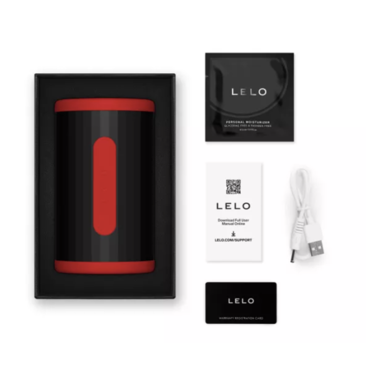 LELO - F2S DUPLO SÔNICO MASCULINO COM DUPLA ESTIMULAÇÃO SÔNICA VERMELHO