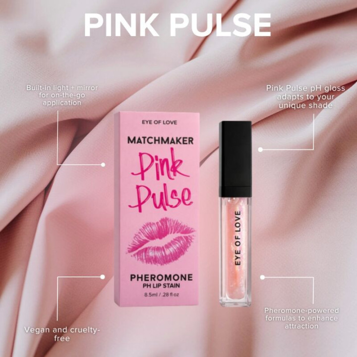 EYE OF LOVE - MATCHMAKER PINK PULSE PH LIP STAIN COM FEROMÔNIOS 8.5 ML