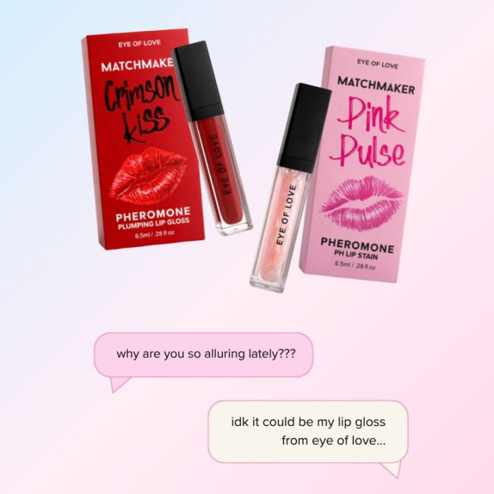 EYE OF LOVE - MATCHMAKER PINK PULSE PH LIP STAIN COM FEROMÔNIOS 8.5 ML