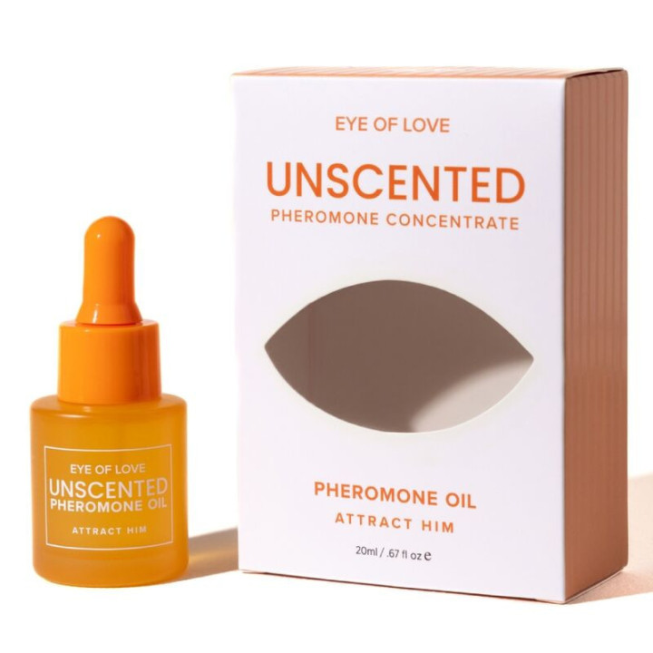 EYE OF LOVE - ÓLEO PERFUMADO COM FEROMÔNIOS PARA MULHERES. SEM FRAGRÂNCIA. 20 ML