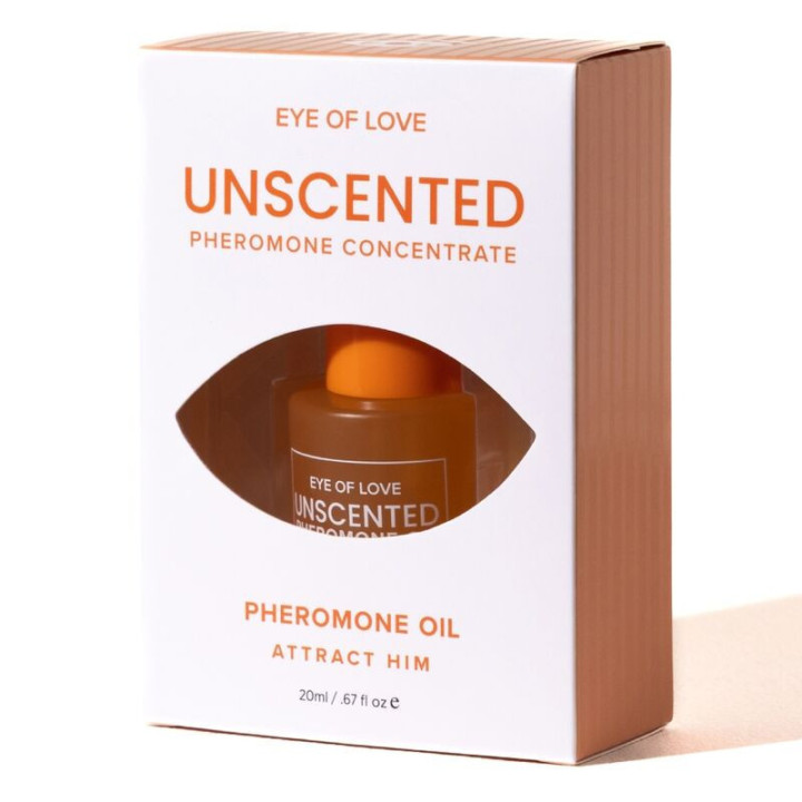 EYE OF LOVE - ÓLEO PERFUMADO COM FEROMÔNIOS PARA MULHERES. SEM FRAGRÂNCIA. 20 ML