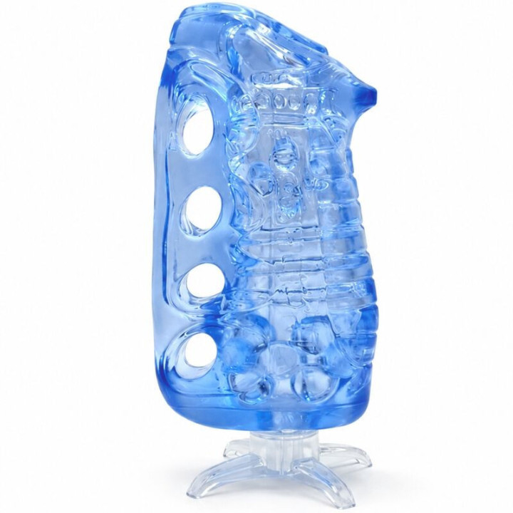 FLESHLIGHT – FLESHSKINS GRIP BLUE ICE MASTURBADOR MANUAL MASCULINO AZUL