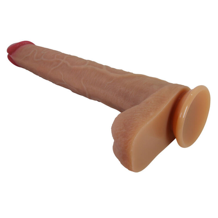PRETTY LOVE - TERIN PLUS DILDO DE SILICONE REALISTA COM VENTOSA 37.6 CM Ø 5.5 CM