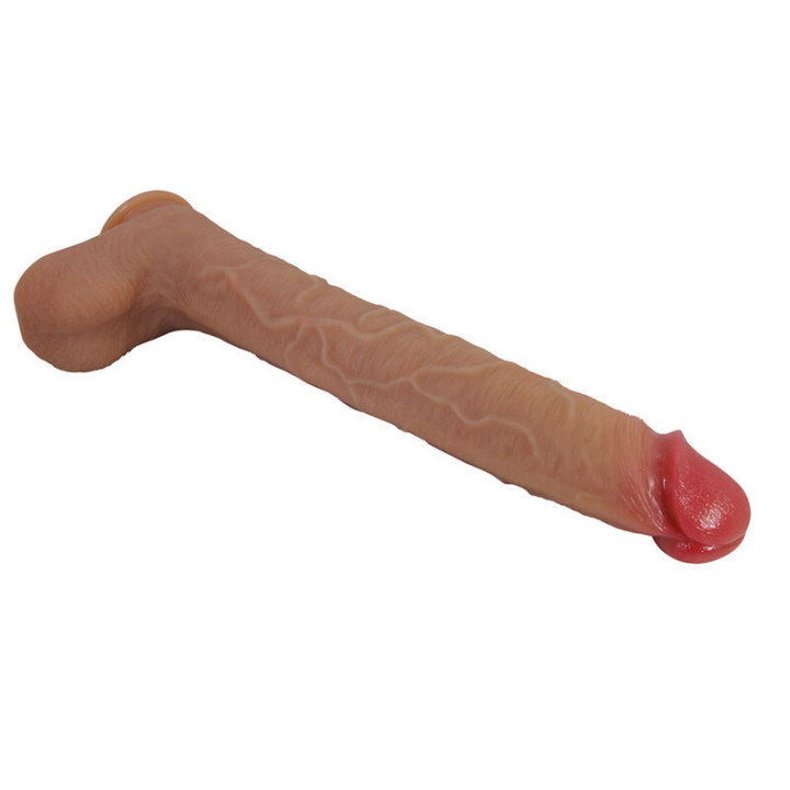 PRETTY LOVE - TERIN PLUS DILDO DE SILICONE REALISTA COM VENTOSA 37.6 CM Ø 5.5 CM