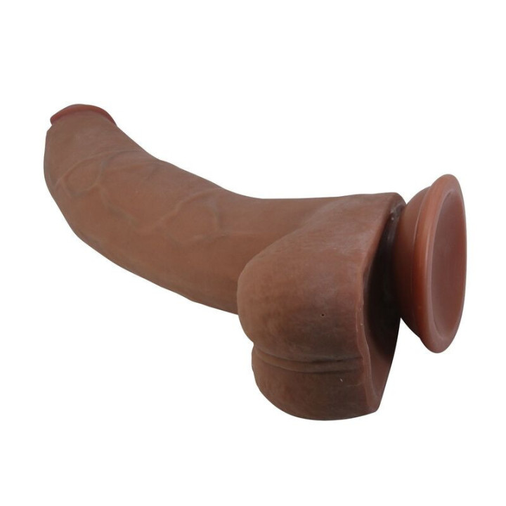 PRETTY LOVE - ULRIC DILDO FLEXÍVEL REALISTA 26 CM Ø 5.5 CM TPE MARROM